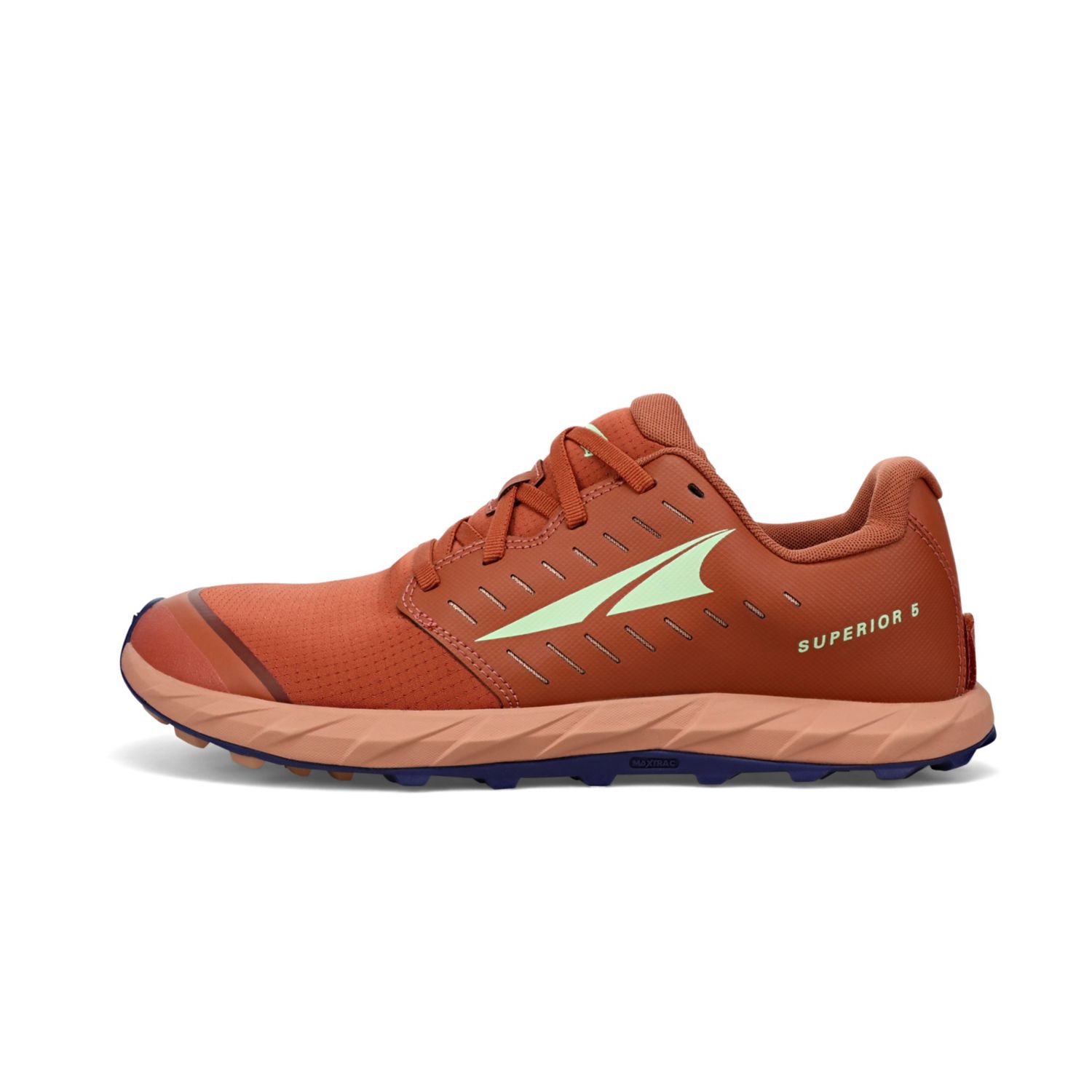 Altra Superior 5 Men's Trail Running Shoes Dark Orange | South Africa-87024519